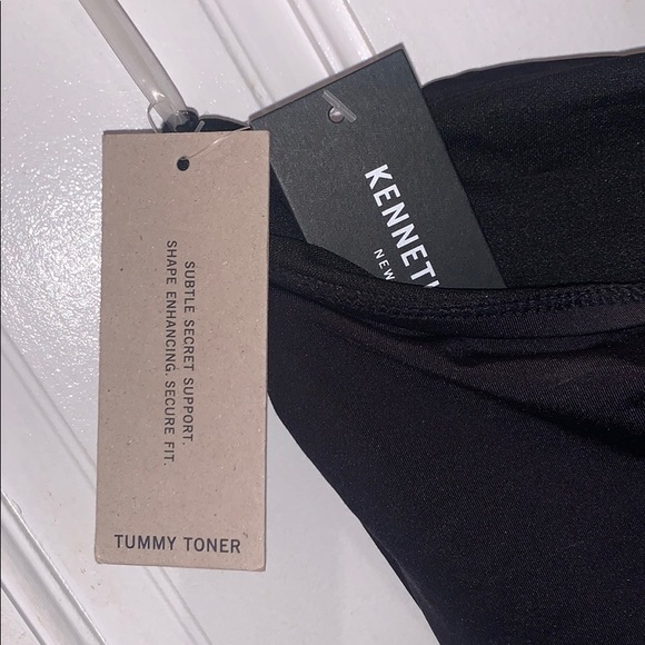 Brand New Kenneth Cole One Shoulder Swim Suit - Picture 4 of 5